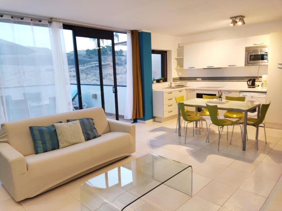 Casa Azul 2Bedroom Apartment & Ocean View Terrace Wifi Premium Costa Calma Exterior photo