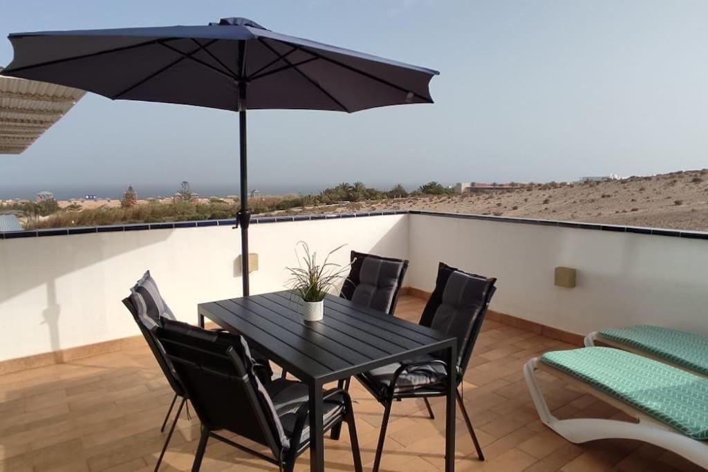 Casa Azul 2Bedroom Apartment & Ocean View Terrace Wifi Premium Costa Calma Exterior photo